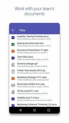 Microsoft Teams android App screenshot 11