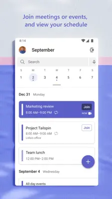 Microsoft Teams android App screenshot 2