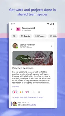 Microsoft Teams android App screenshot 5